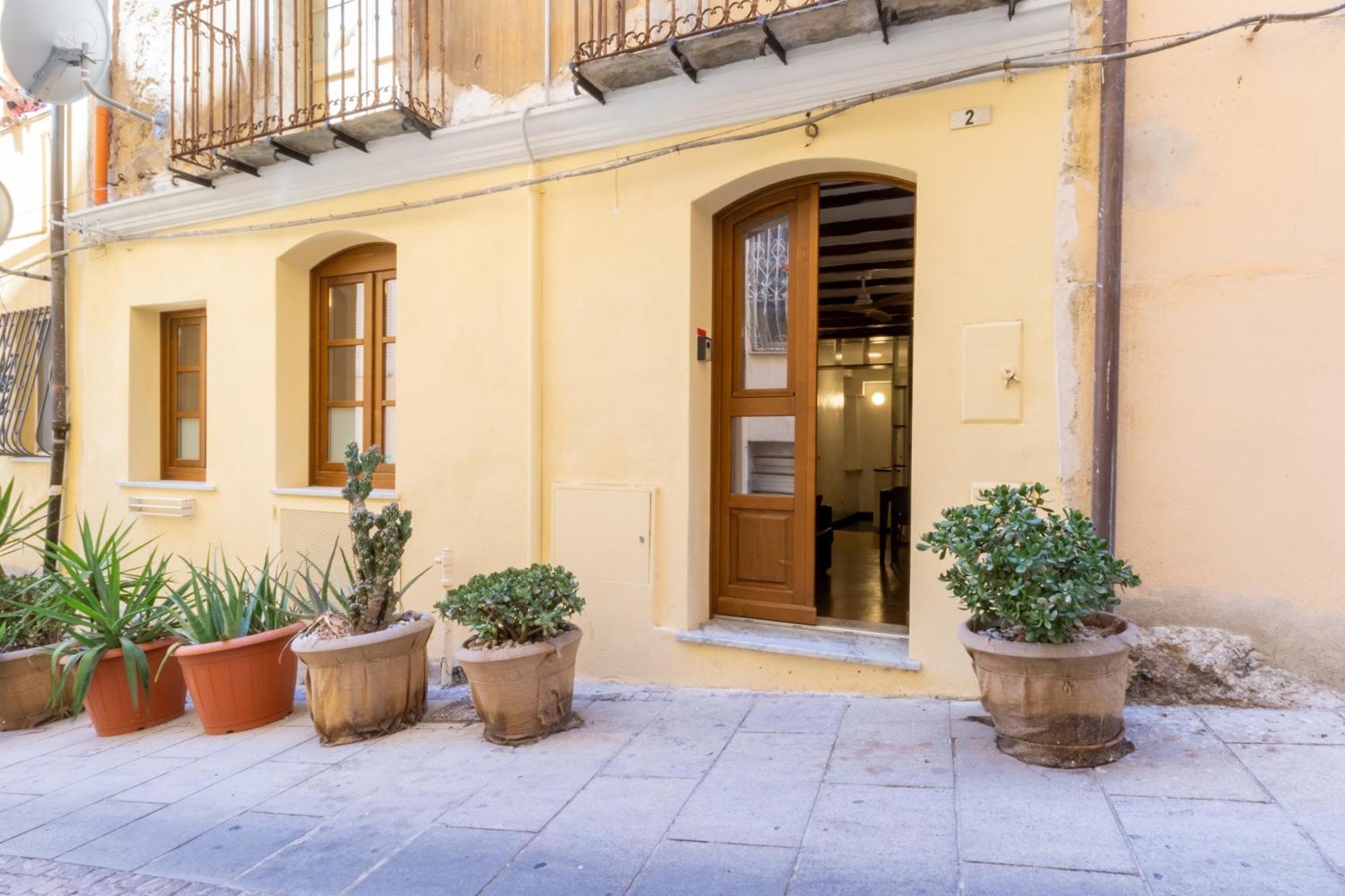 Appartement Casa Buragna à Cagliari Extérieur photo